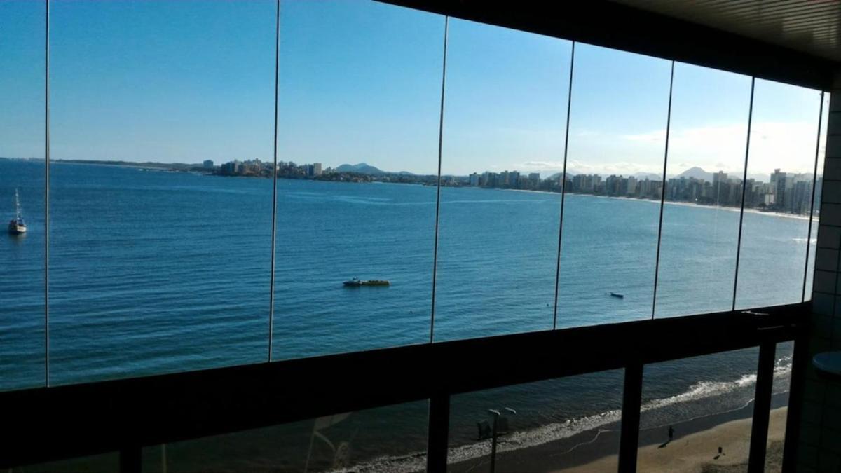 Guarapari Praia - 3 Quartos Frente Mar Ed O Mar Prata エクステリア 写真